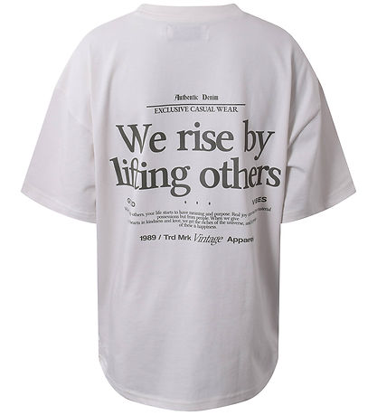 Hound T-shirt - Oversized - Bone White