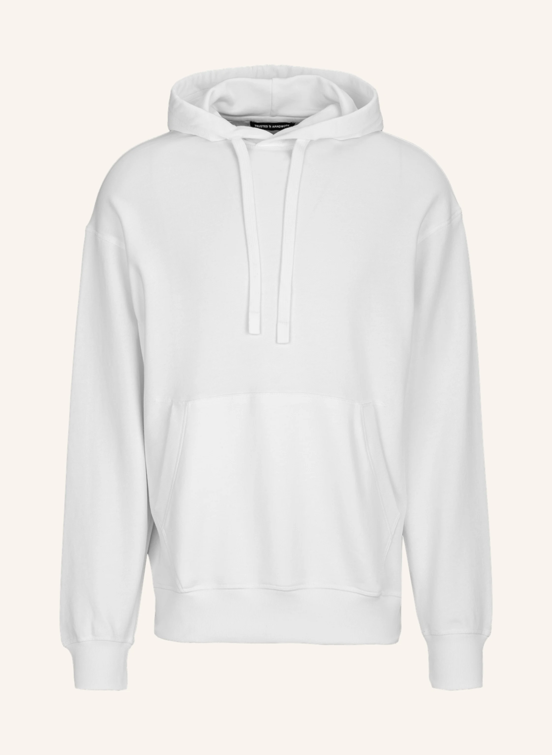 TRUSTED HANDWORK Oversized Hoodie 1/1-Sleeve Sweatshirt