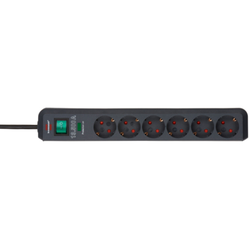 Brennenstuhl Stekkerdoos Eco-line 6-voudig 1,5 Meter
