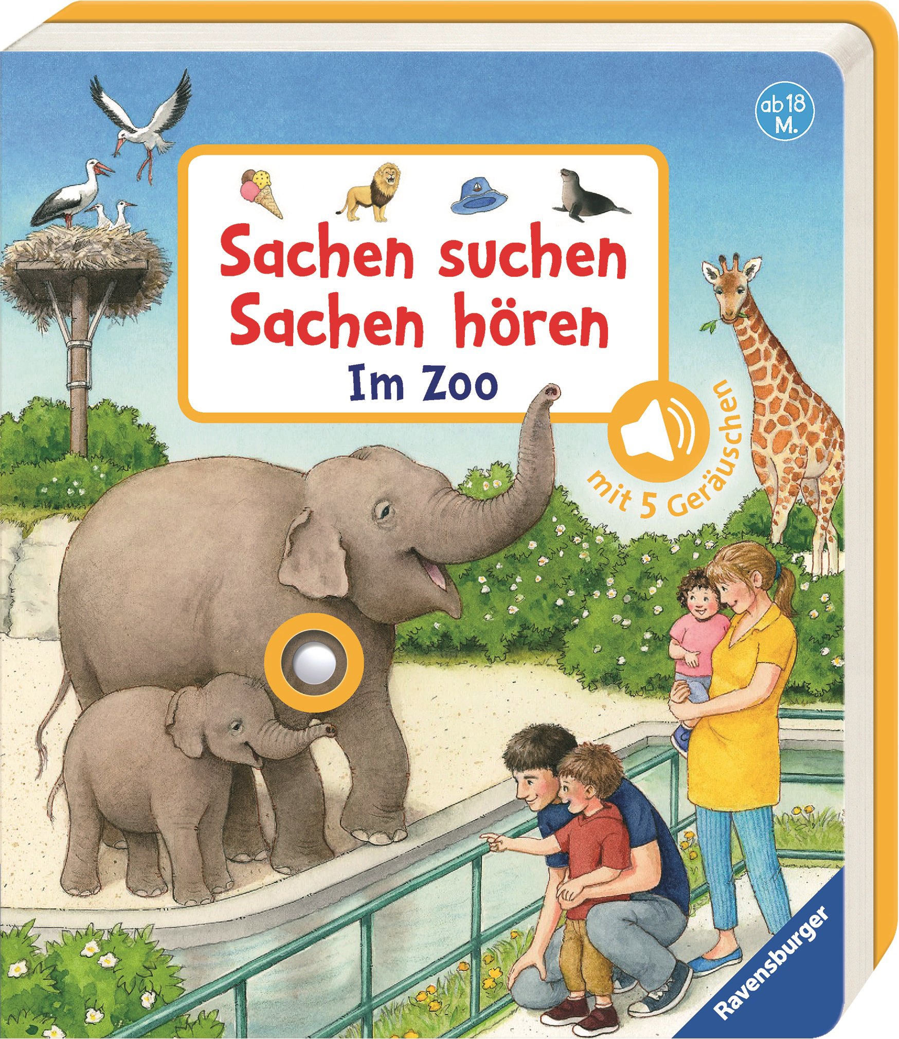 Sachen suchen, Sachen hören: Im Zoo