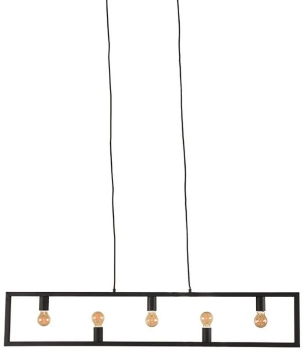 Hanglamp Zwart MT-2370 Quadrato B135 x D10 cm
