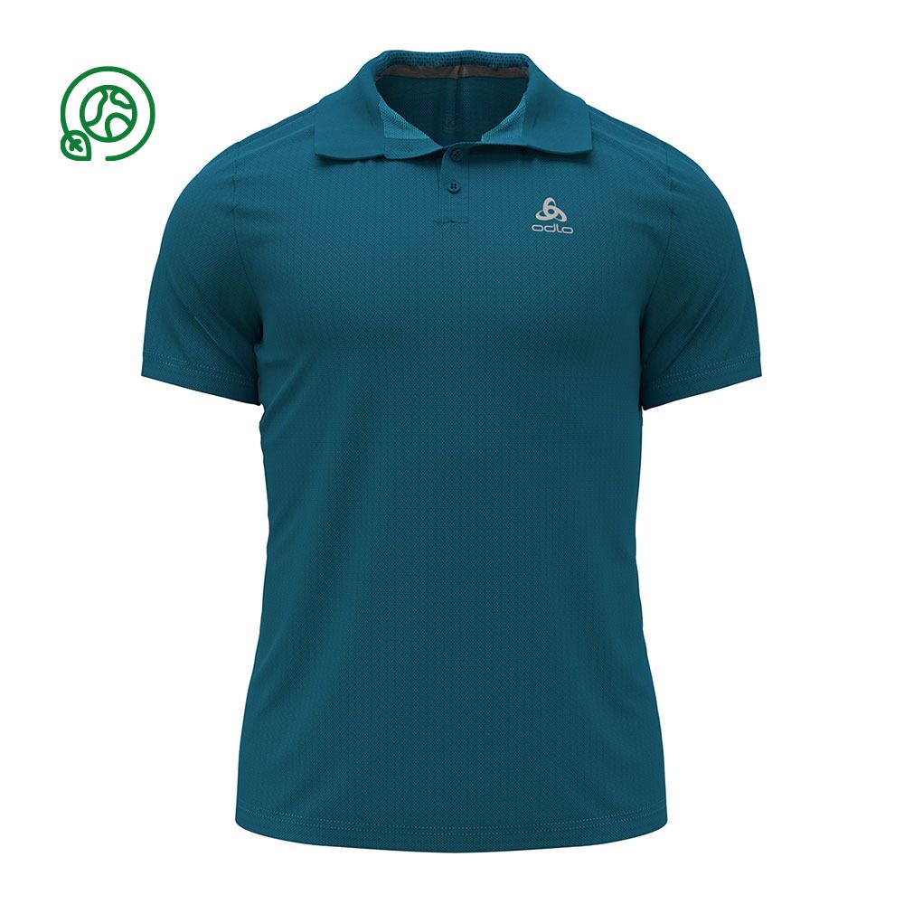 Odlo F-DRY - Polo Homme saxony blue