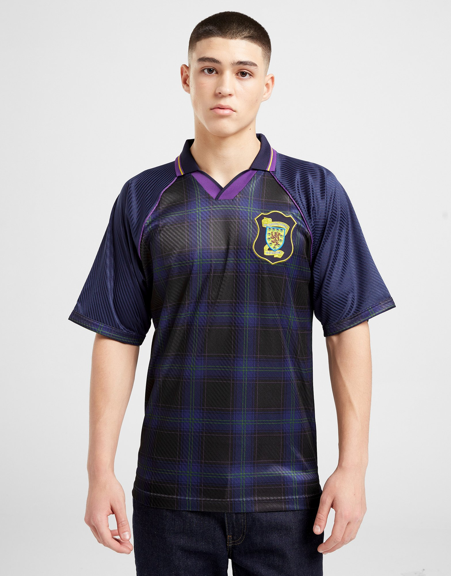 Score Draw Maillot Domicile Écosse '96 Euro Championship Homme