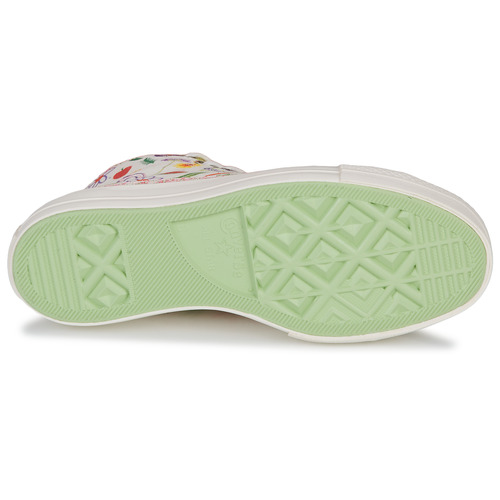 Converse - CHUCK TAYLOR ALL STAR LIFT-FESTIVAL- JUICY GREEN GRAPHIC - Multicolore