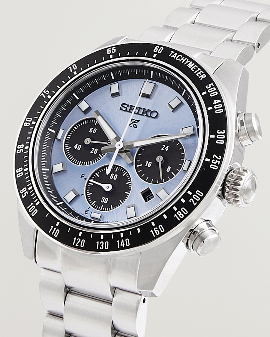 Seiko Prospex Chronograph Steel 41mm Blue Dial