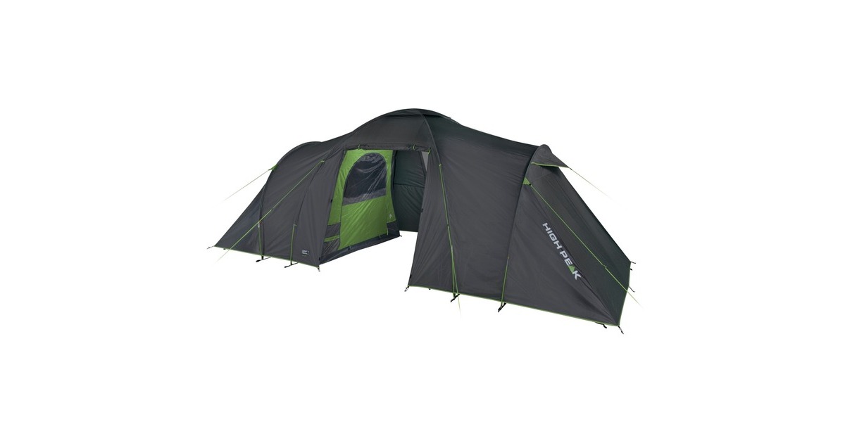 High PeakComo 6.0 tent  (Donkergrijs/groen)