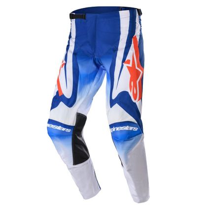 Pantalon cross Alpinestars RACER SEMI 2023 - Bleu / Orange