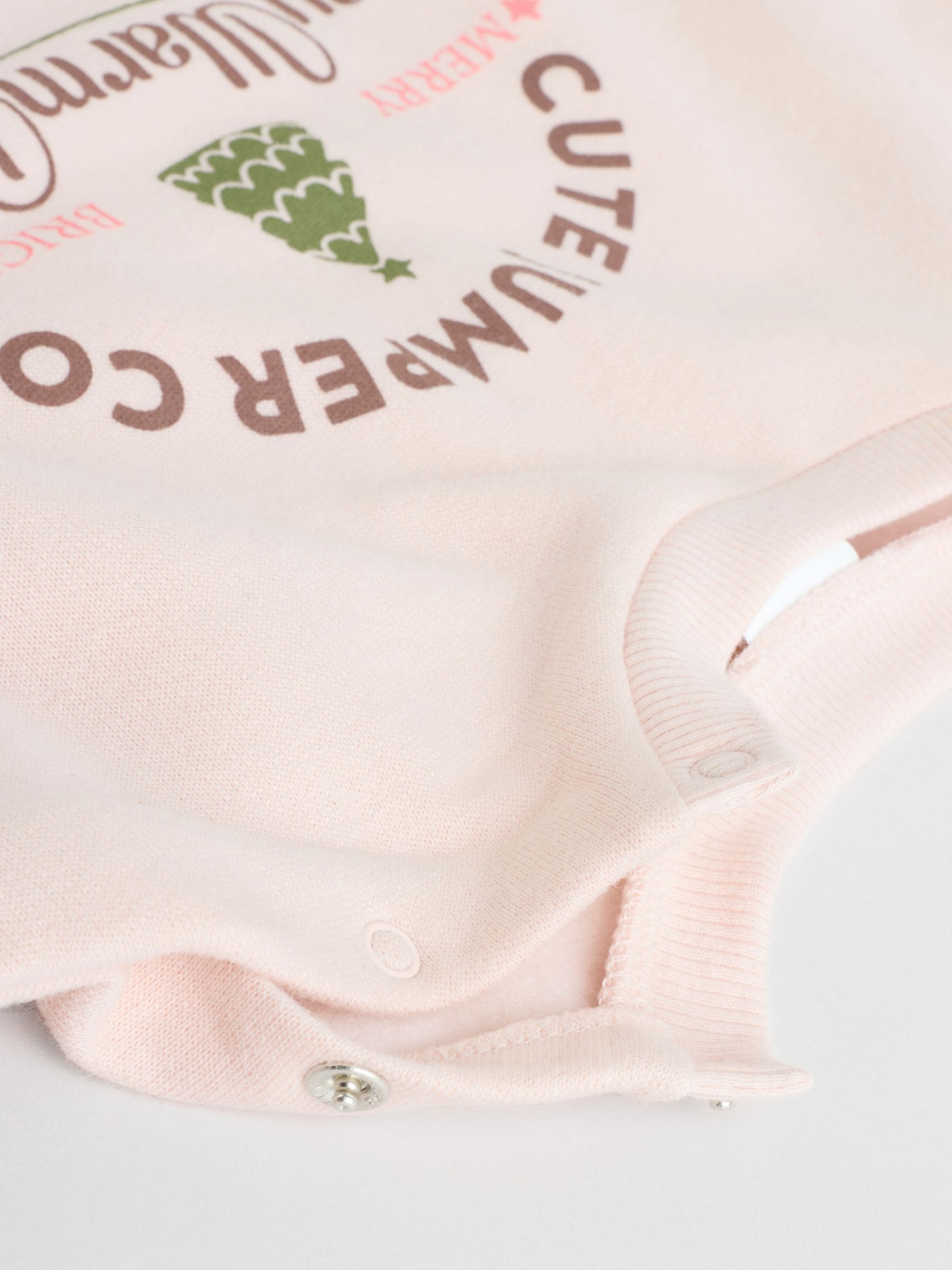 Roze - Baby Kerstmis Trui en Broeken 2 Pieces Set (0mnd-2jr)