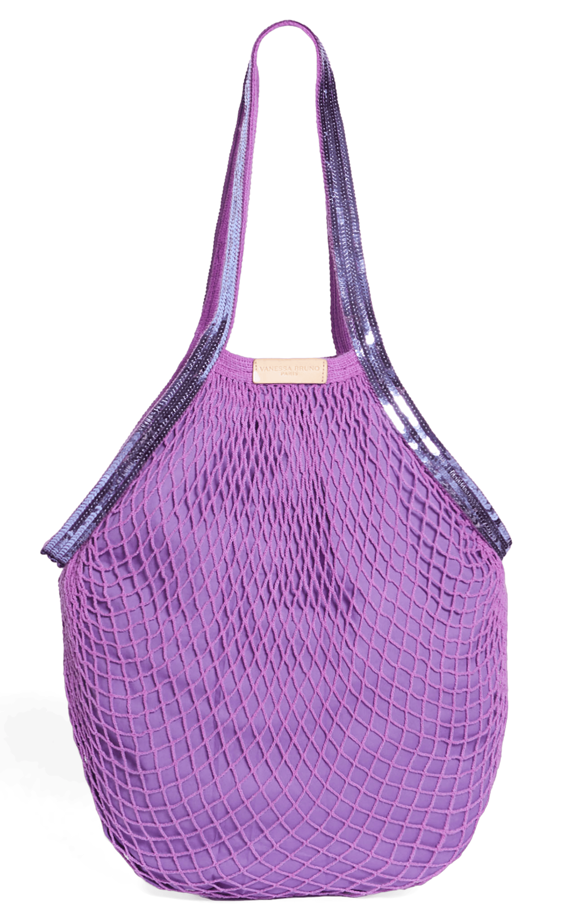 Sac filet en coton bio | Violet