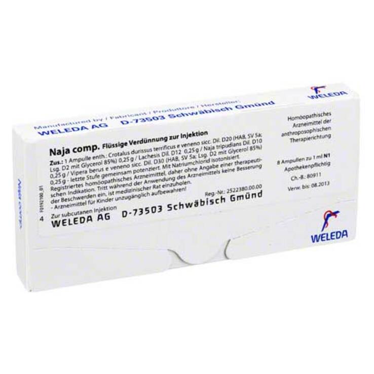 Naja comp. Ampullen, 8 St