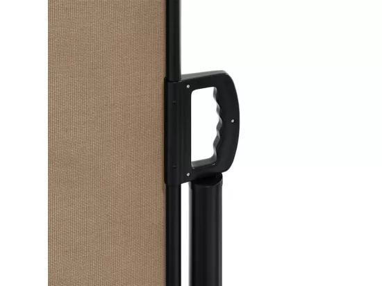 Auvent latéral rétractable taupe 220x500