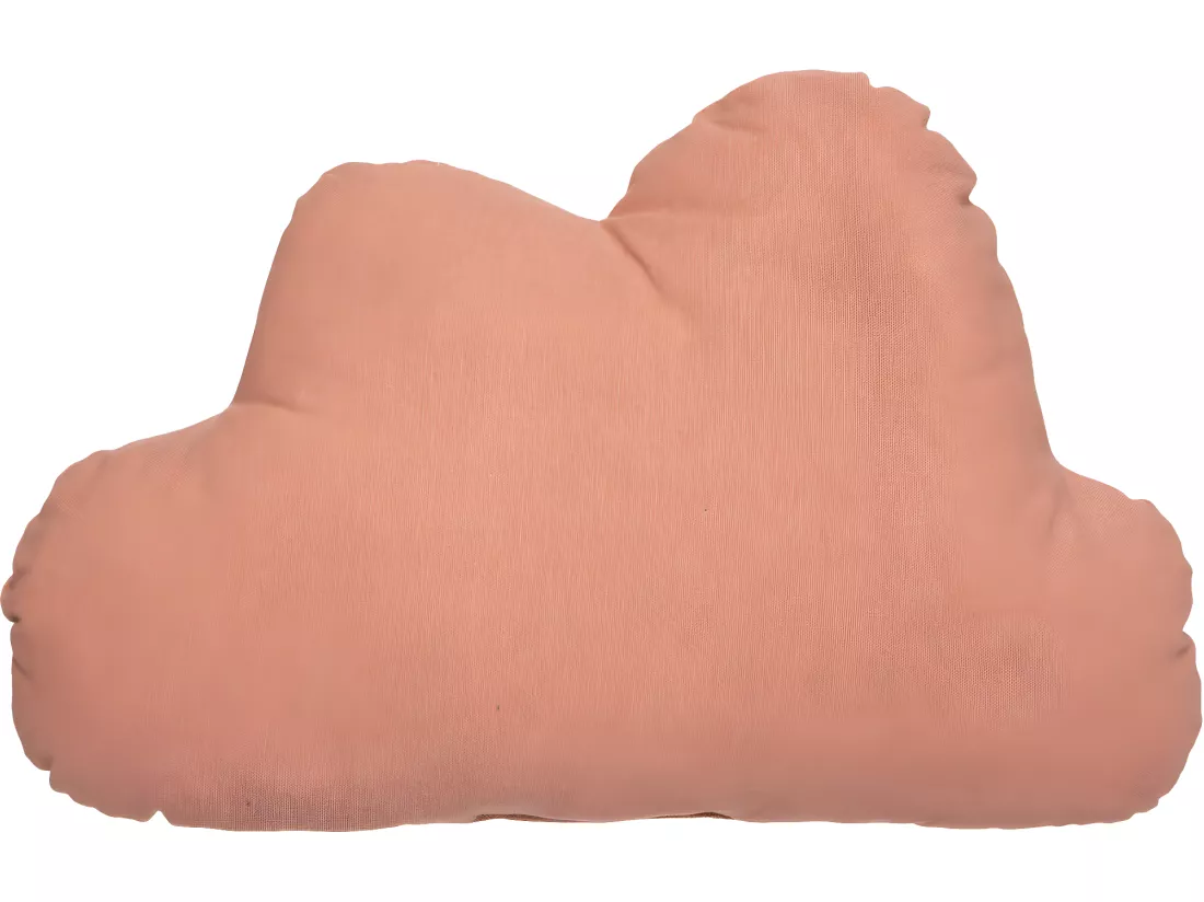 Coussin décoratif Nuage Berlingot Terracotta 45 x 28 cm