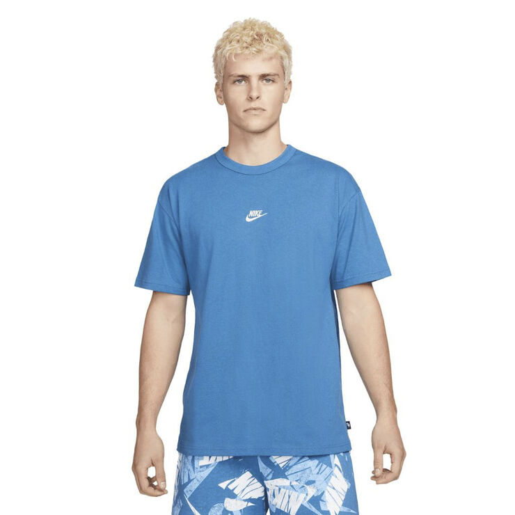Nike sportswear premium essentials t-shirt Dk marina blue/light bone