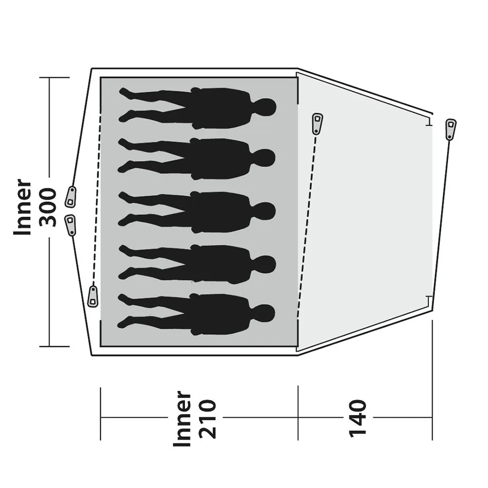 Outwell -  Zelt Cloud 5