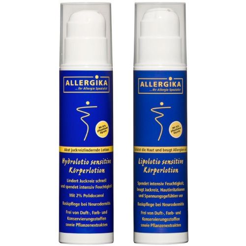 ALLERGIKA®-Sensitive Duo - Set zur Pflege und Behandlung empfindlicher Haut