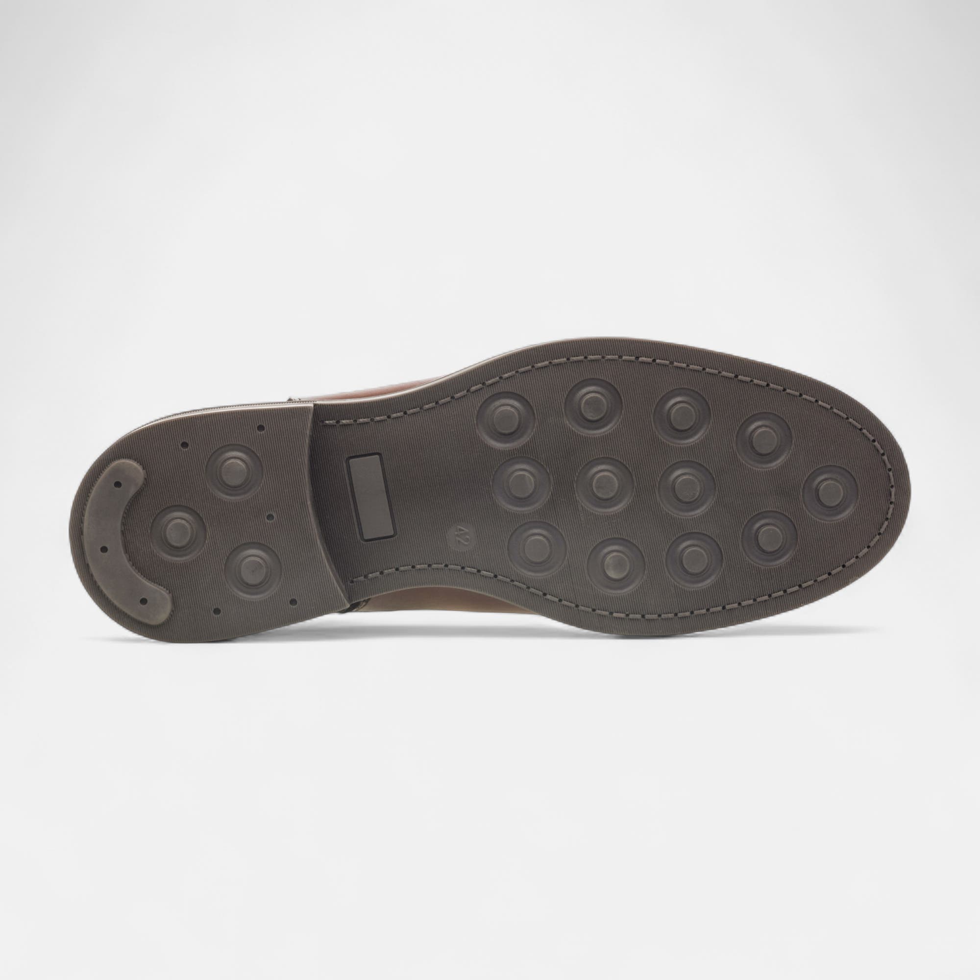 Boots chelsea Homme en cuir cognac