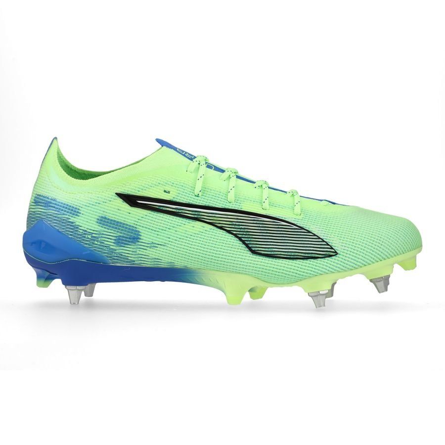 PUMA Ultra 5 Ultimate SG Lights Out - Fizzy Apple/Blanc/Bleu