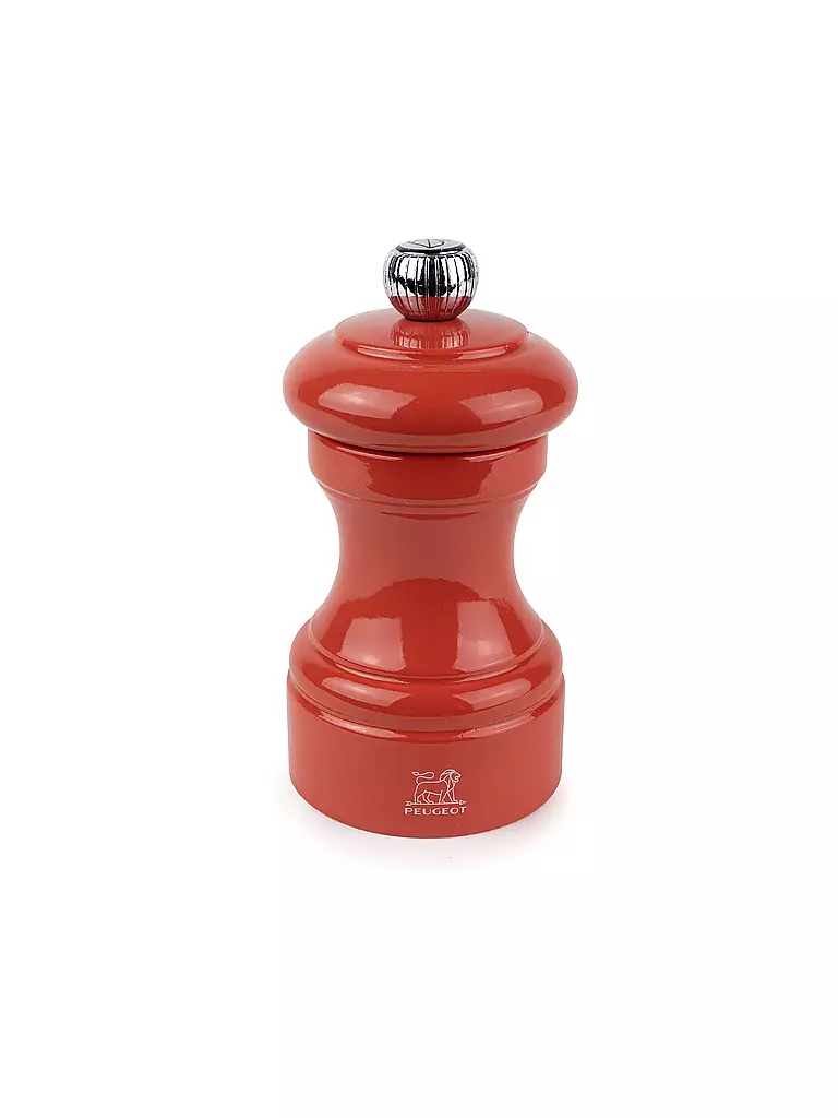 PEUGEOT Pfeffermühle BISTRORAMA 10cm Buche/Terrakotta orange