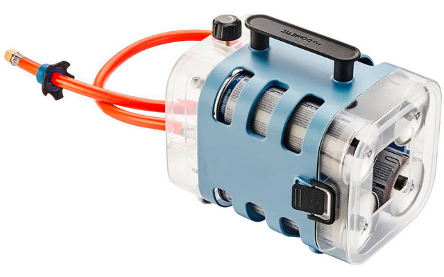 Cadac Quad Power Pak für 4 Gaskartuschen Tragbare Gasversorgung für Grill und Kocher