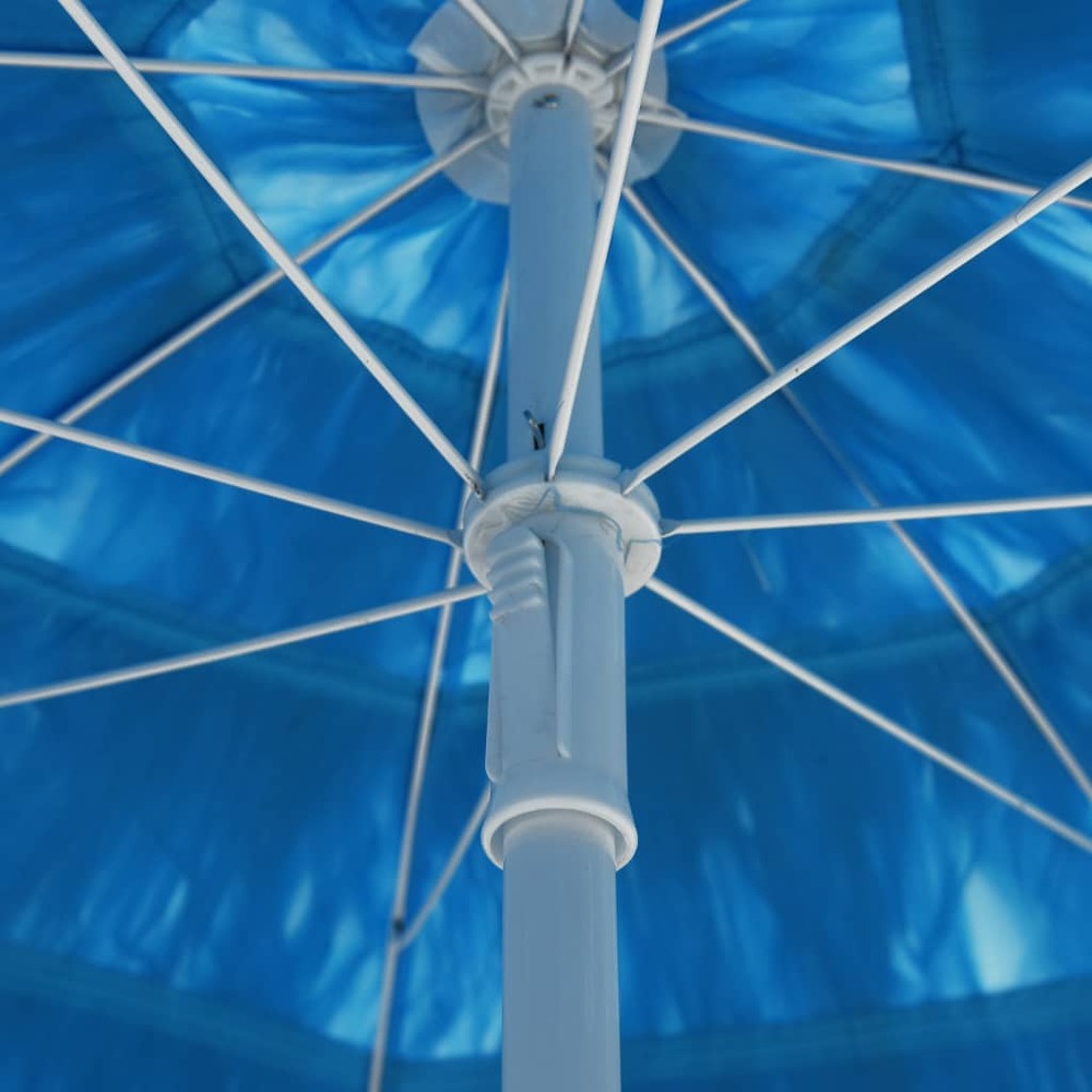 Parasol de plage hawaii 300 cm bleu