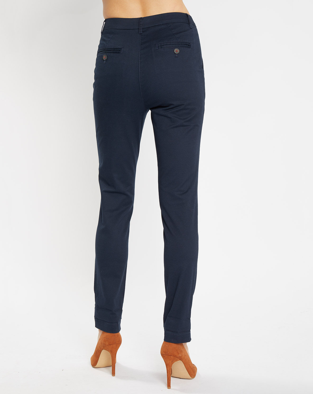 Jodhpur Pantalon chino Bill bleu marine