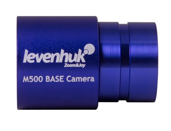 Levenhuk M500 BASE, 5 MP, CMOS, Blå, Metal, 1/2.5