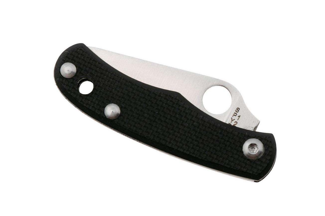 Spyderco Bug Black G10 C133GBKP sleutelhangerzakmes