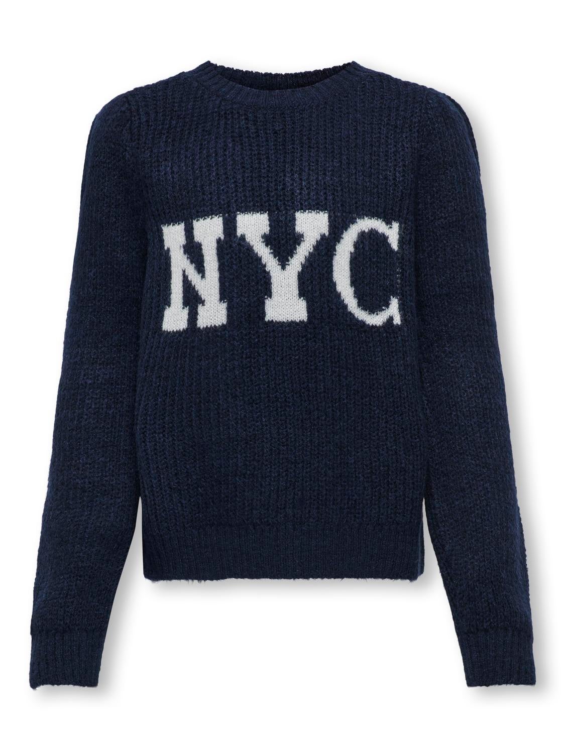 KOGMANHATTAN Strickpullover Dress Blues