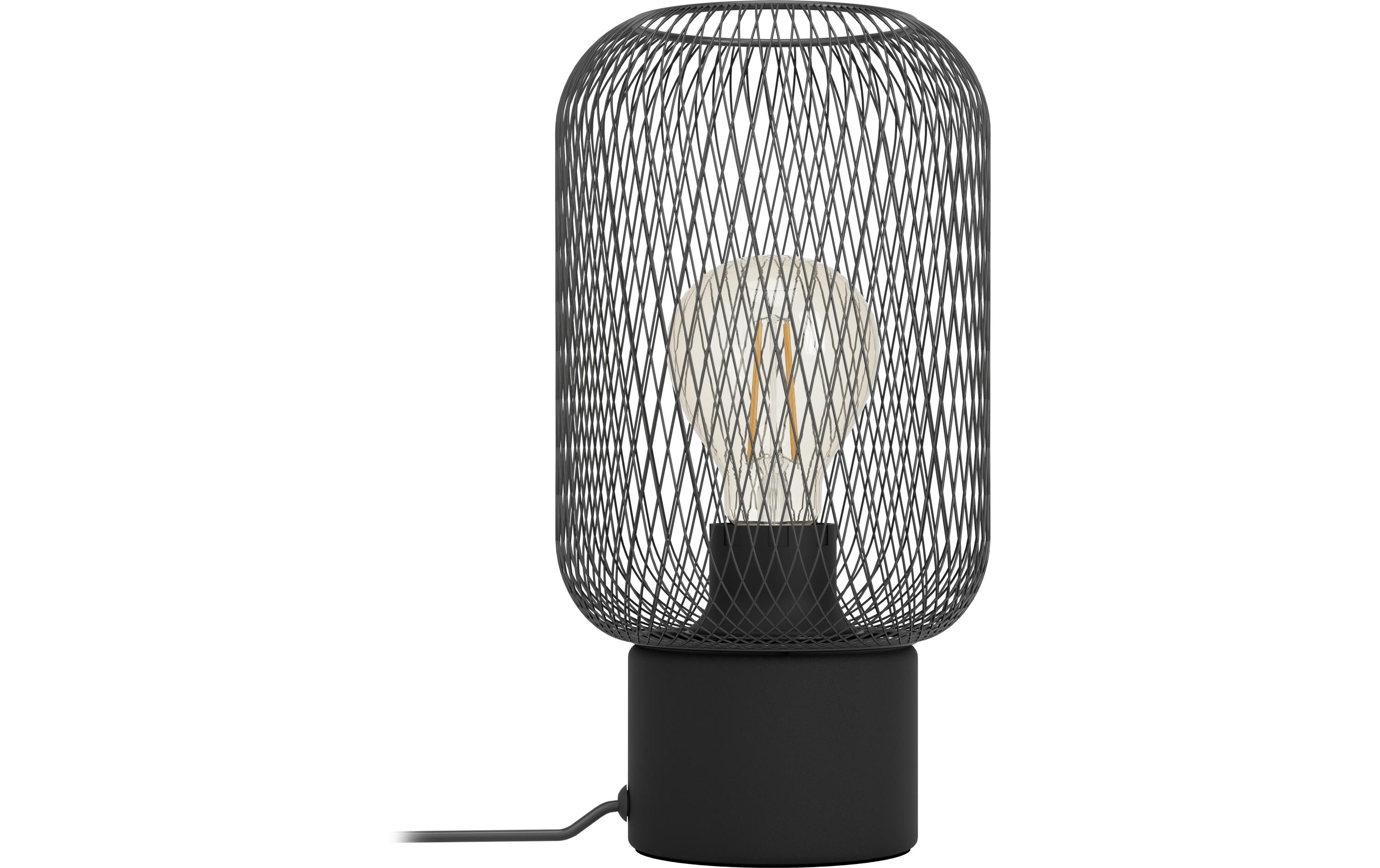 Tischleuchte WRINGTON schwarz exkl. E27 1x60WTischlampe