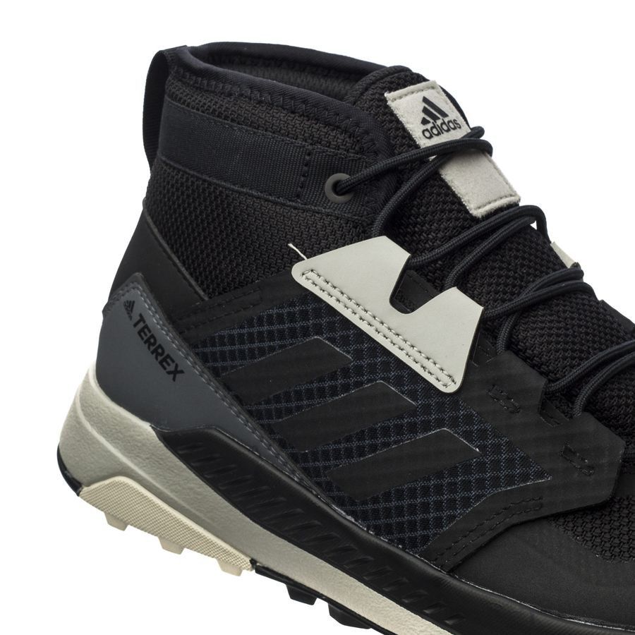 adidas Chaussures de randonnée Terrex Trailmaker Mid RAIN.RDY - Noir/Aluminum Enfant