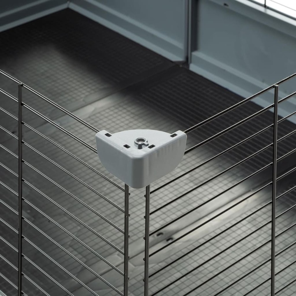Cage pour cochons d'inde multipla open 107,5x72x50 cm noir