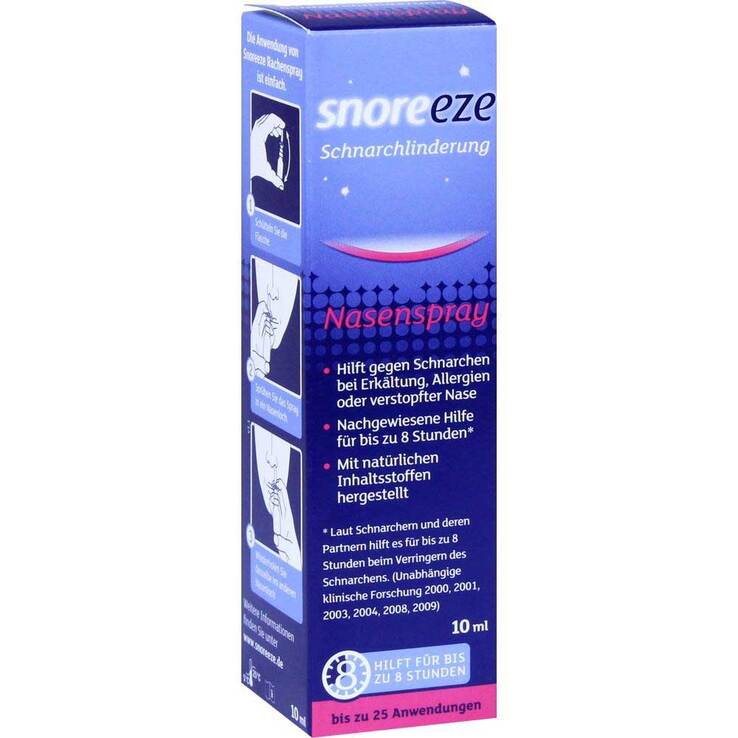 Snoreeze Schnarchlinderung Nasenspray, 10 ml