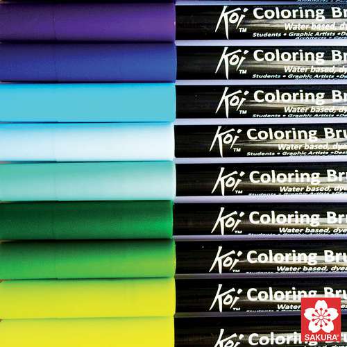 SAKURA® Koi Coloring Brush Pen, einzeln