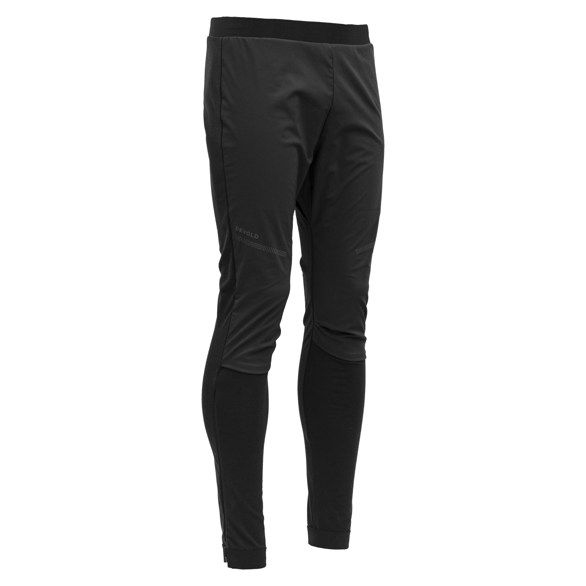 Running Merino Cover Pants Herre Caviar