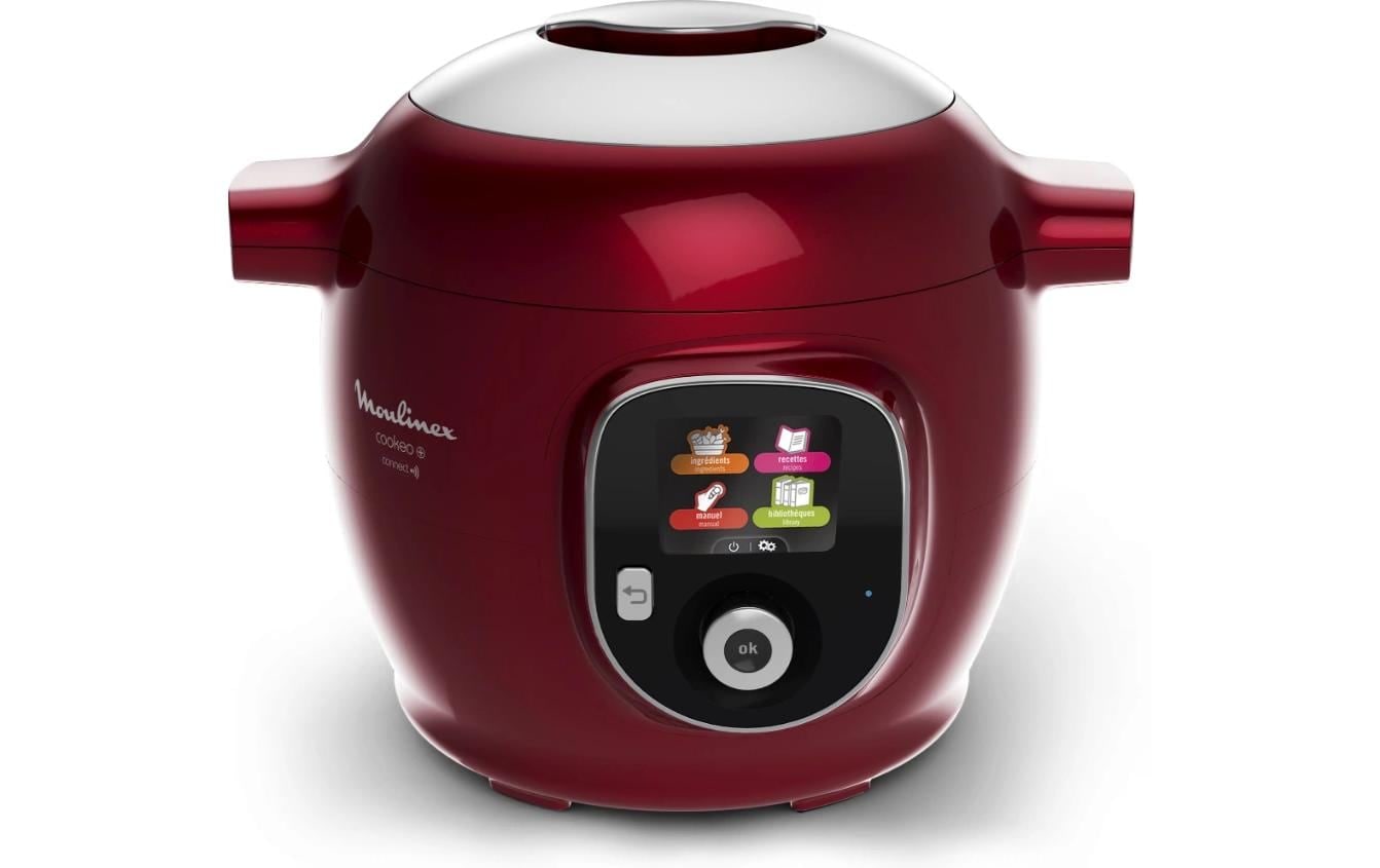 Moulinex »Cookeo+ Connect CE86F5 Rot« 1600 W 6 l Schüssel