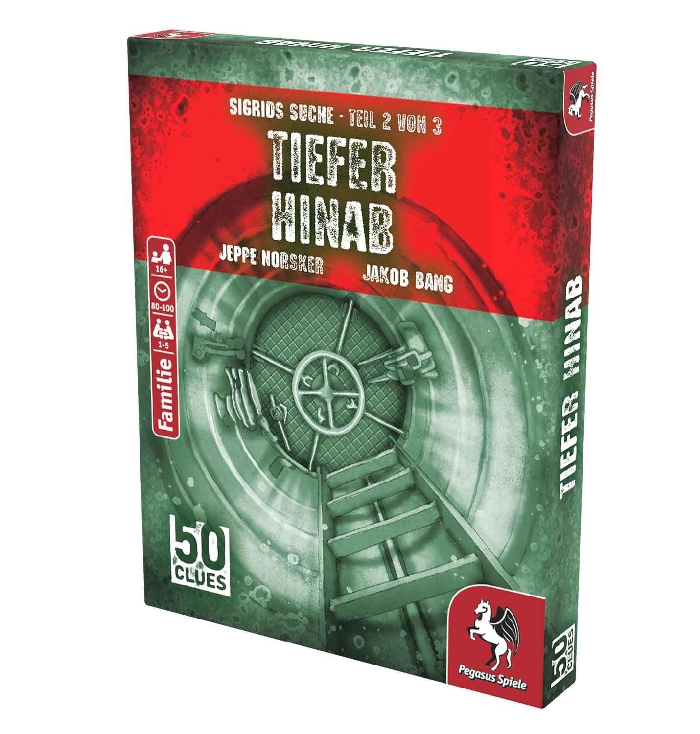 50 Clues  Tiefer hinab (Sigrids Suche, Teil 2 von 3)