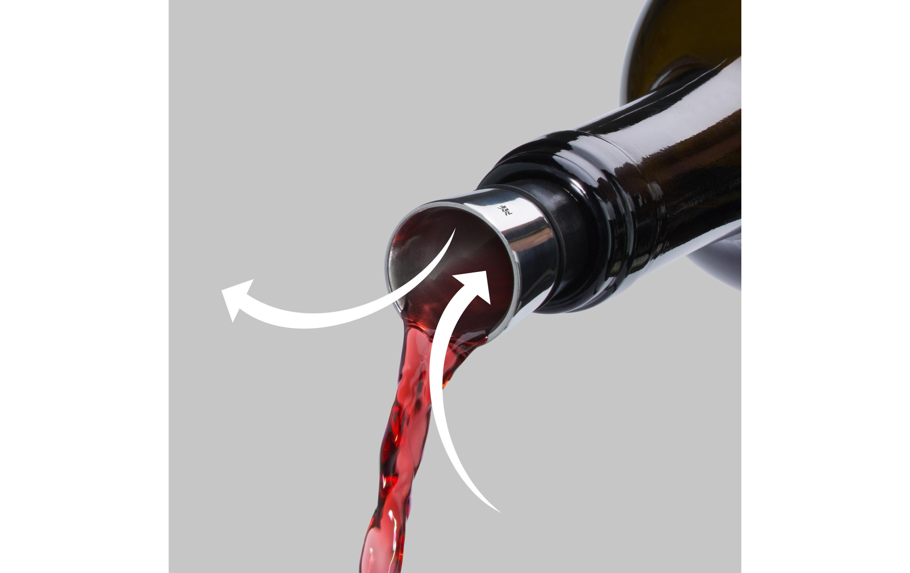 Weinausgiesser Vino 1 Stück, SilberAccessoire für Weinliebhaber
