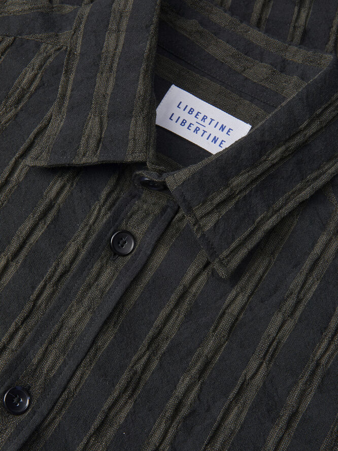 Libertine-Libertine Babylon Olive stripe