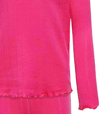 Kids Only Loungewear S?t - Rib - KogMunte - Fuchsia Purple m. Hu