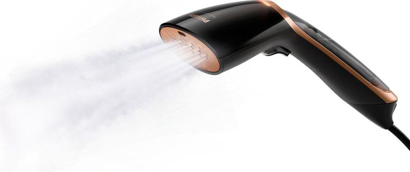 Philips - Steam & Go - Handheld Kledingstomer - Zwart / Koper - Incl. Opbergtas