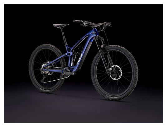 VTT Électrique Tout-Suspendu Trek Fuel EXe 9.8 Shimano XT 12V 360 Wh 29'' Bleu Mulsanne 2023 XL / 188-196 cm