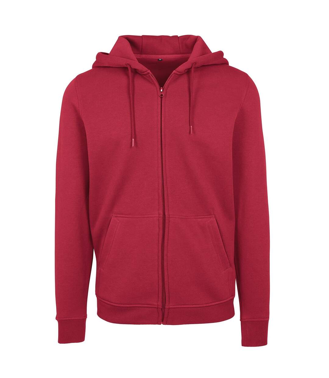 Build Your Brand - Sweat à capuche zippé - Hommes (Bordeaux) - UTRW5680