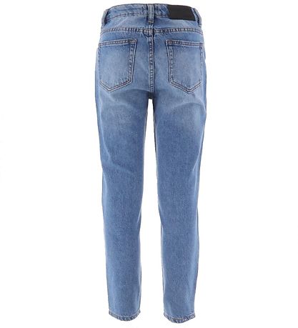 Grønt Jeans - Mom Destroy - Premium Blue