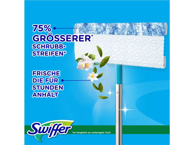 Swiffer Wischtuch Morning Fresh 24 Stück Bodenwischer Wet Nachfülltücher