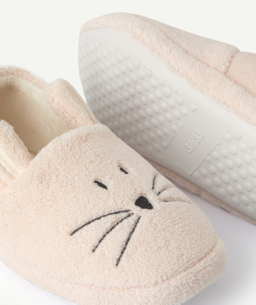 CHAUSSONS LAPIN FILLE ROSE