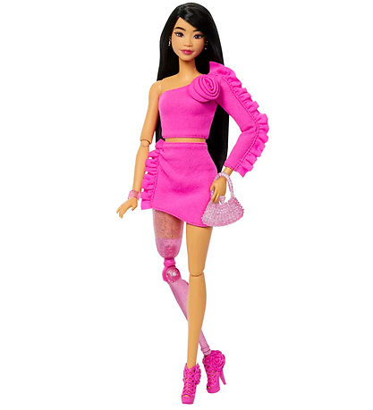 Barbie Puppe - 30 cm - Deluxe Stil Rose Asiatisch