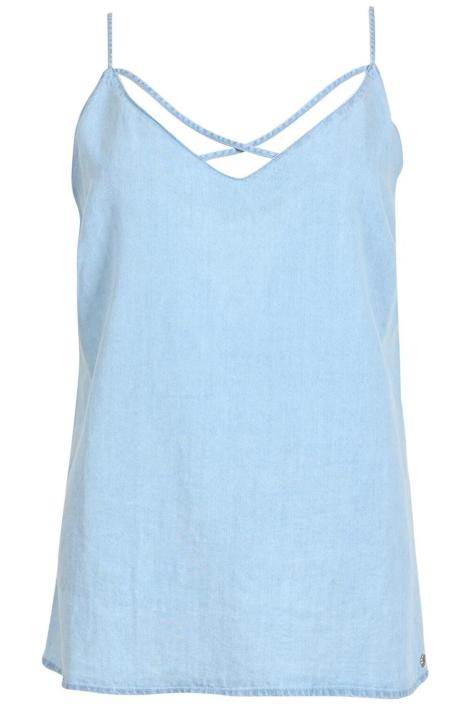Maicazz blauwe dames top