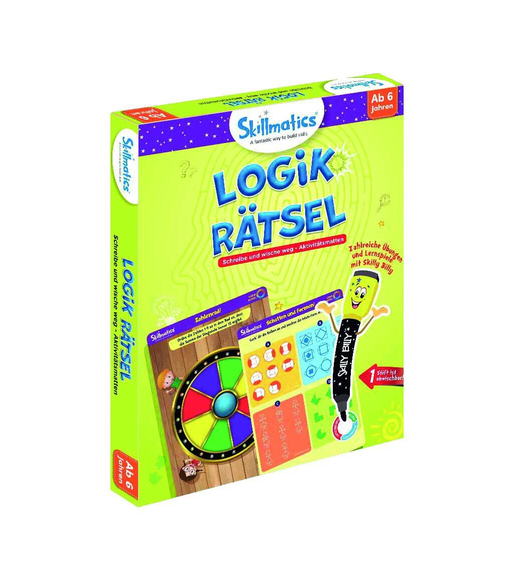 Skillmatics Write and Wipe Kit Logik Rätsel