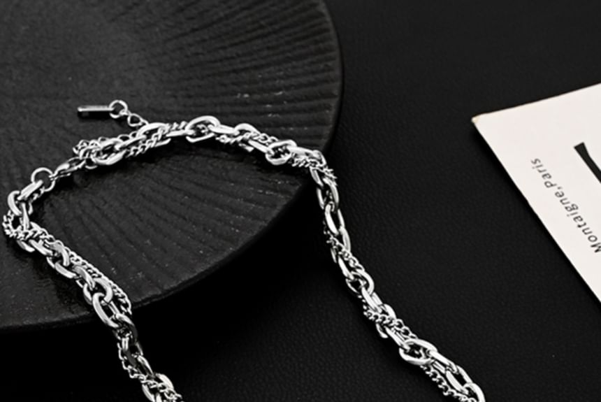 Lilafey - Stervormige strass hanger ketting