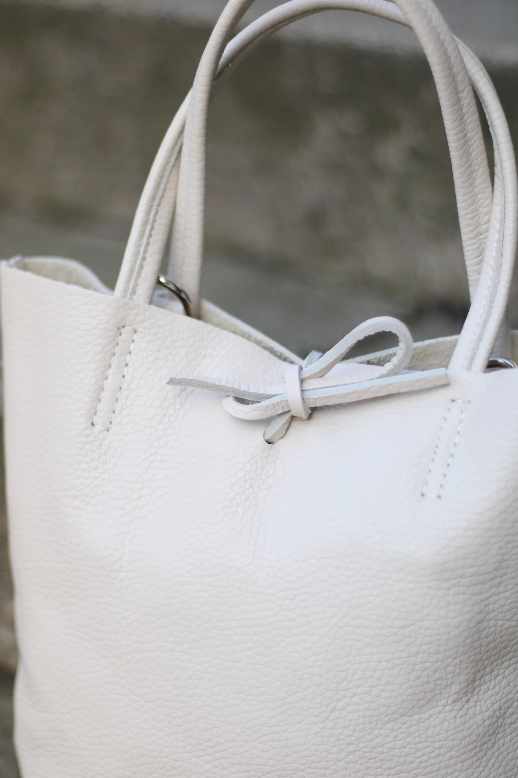 Mini Shopper - Ecru